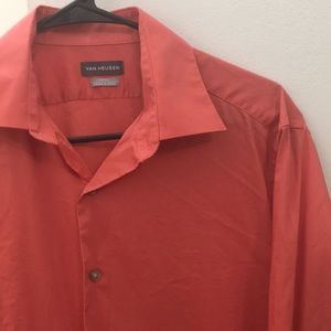 Van Heusen - Fitted Wrinkle free Dress Shirt